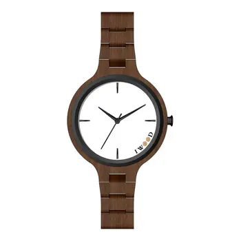 Iwood Montre Femmes Bois VÃ©ritable IW18442004