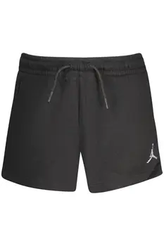 JORDAN SHORT PANTS FOR GIRLS, BLACK