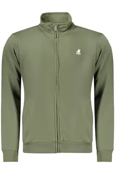 US GRAND MEN'S GREEN ZIP-UP SWEATSHIRT
