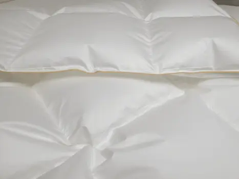 Tiara- Sewn through 100% Hungarian Goose Down, Sateen Cotton Comforter