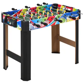 Baby-Foot pour Adolescents et Adultes, 22 Joueurs, 2 Balles, Tableaux de Score, 86,5x43,5x63 cm, Multicolore