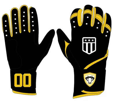 Black Mambas Long Cuff Batting Glove