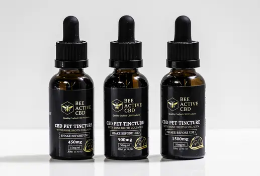 Bee Active CBD Pet Tincture – Bone Broth Flavor