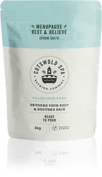 Menopause Rest & Relieve with Bergamot & Cedarwood Pouch