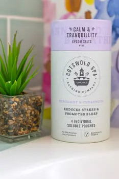 Luxury Range Calm & Tranquillity Epsom Salts with Bergamot & Cedarwood (1Kg)