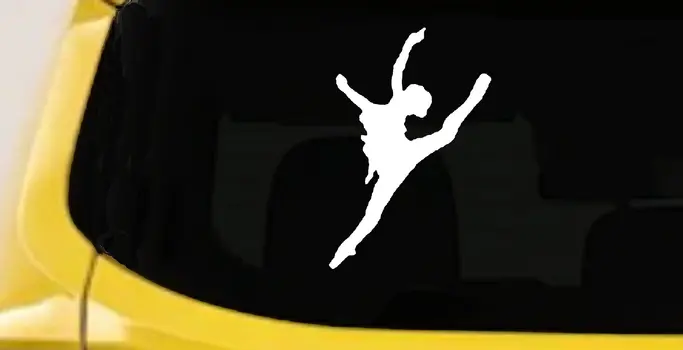 Dancer Vinyl Decal for Cars & Trucks - Express Your Passion