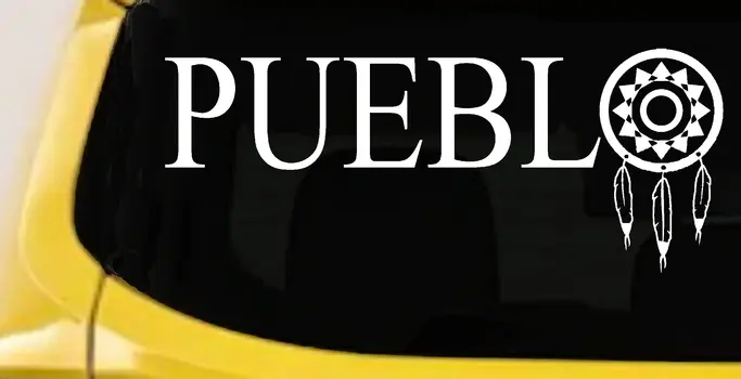 Dreamcatcher Pueblo Decal Car Truck Window Sticker Native American