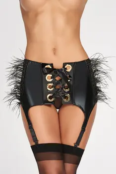 black garter belt Callao - 4XL