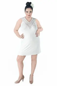 ecru Chemise SW/118 54/56 by Andalea Sexy Work Collection