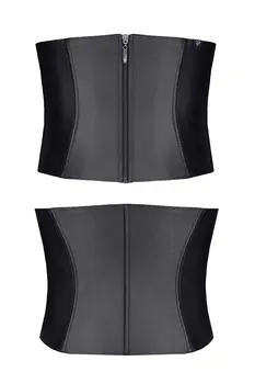 waist corset BODante001 black - 2XL