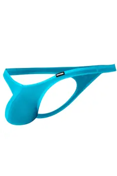 turquoise Mesh Low Rise Bulge String C4MSPXBUL02 GLOW - XL