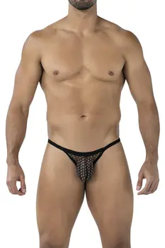 Black Thong Panel RAV123 - XL