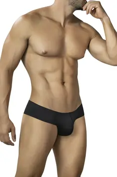 black Seamless Cheeky Brief C4MINV22 - XL