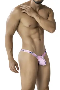 Floral Mist Bulge Swim Thong C4MSPXPTBUL02 - XL