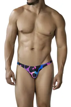 Pop Leopard Low Rise Bulge Swim Brief C4MSPXPTBUL01 - XL