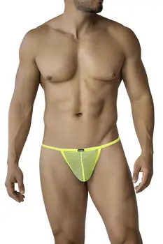 Neon Lime Mesh G-String C4MMSH02 - L/XL