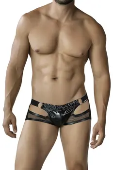 schwarzer Control Grid Trunk Shorts C4MRAV125 - XL