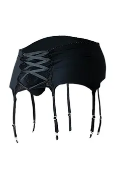 Black Crossed Garter C4MRAV108 - XL