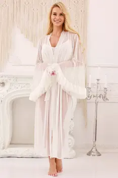 ecru dressing gown KA927968 - 2XL