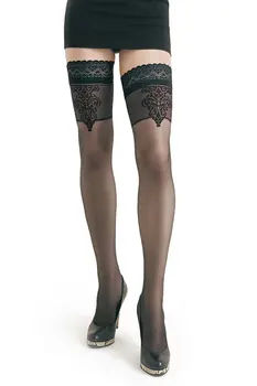 Hold-ups Stockings Diva T1/2 black by Legg Story