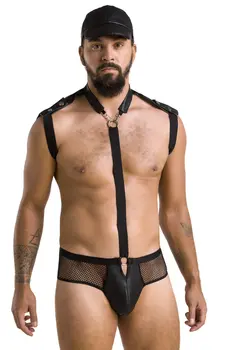 black Harness Set 038 - 2XL/3XL