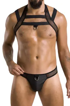 black Harness Set 043 - 2XL/3XL