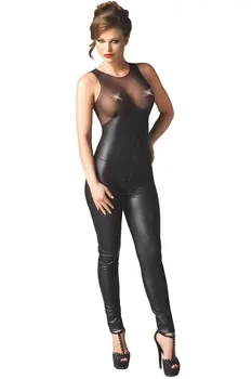 black catsuit Demi S/M by MeSeduce