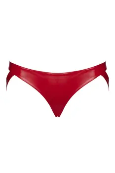F394  Strappy Panties red - 3XL