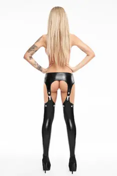 Garter Belt + Stockings P106 - L/XL