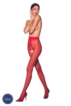 open tights TI OPEN 007 red - 1/2