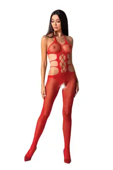 red ouvert Bodystocking BS084 - S/L