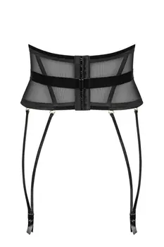 2018 Women Tulle Waspie with embroidery, suspenders and belt - 44