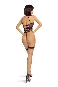 black Harness Garter Belt PR1631 - S/L
