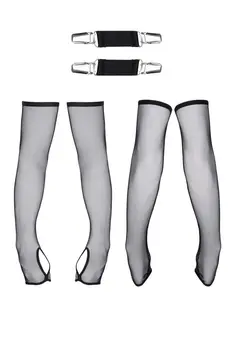 gloves CRD011 black Crossdresser - S/M
