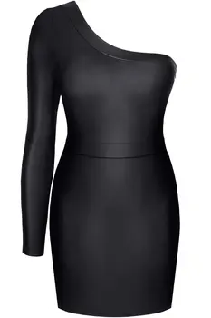schwarzes Minikleid BRFelicia001  - XL