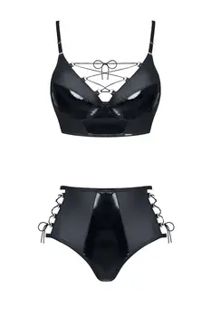 schwarzes Set Jessica - XXL
