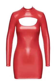 F367 Bombshell Bodycon Minikleid rot - 3XL