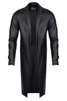 Herren Mantel RMSergio001 schwarz - 5XL