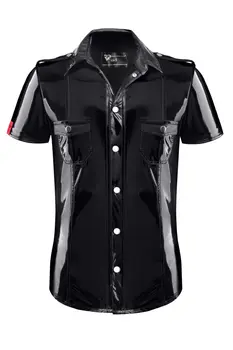 PVC Herren T-Shirt RMLeonardoPVC schwarz - 2XL