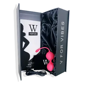 Fortuna™ Vibrating Ben Wa Balls – Rechargeable Kegel Balls