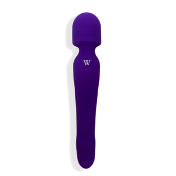 Venus - The Dual-Head Wand Vibrator/ Soft, Warming Dildo