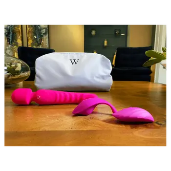 The Pleasure Duo Gift Set: Diana Vibrating Panties & Venus Heated Wand Vibrator