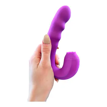 Feronia - The Licking Vibrator, Rotating Head G-Spot Vibrator & Clit Licker