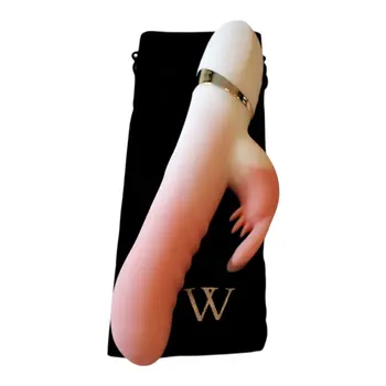 Pax - The Best Thrusting Rabbit Vibrator in Dreamy Pink and White