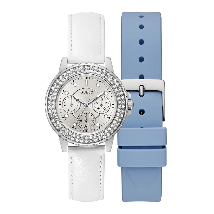 Guess Crown Jewel Set GW0660L1 Montre Femmes