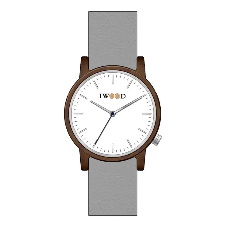 Iwood Montre Hommes Bois VÃ©ritable IW18444001