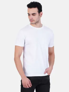 Pure Cotton T-Shirt for Men and Women - White