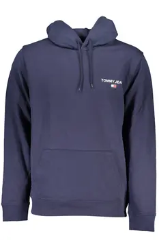 TOMMY HILFIGER MEN'S BLUE ZIPLESS SWEATSHIRT