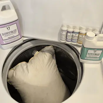 Down Pillow Washing set with Feather Down Wash Detergent