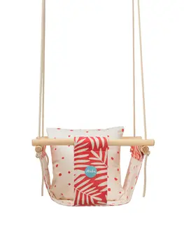 Pink Leaf BabySwing